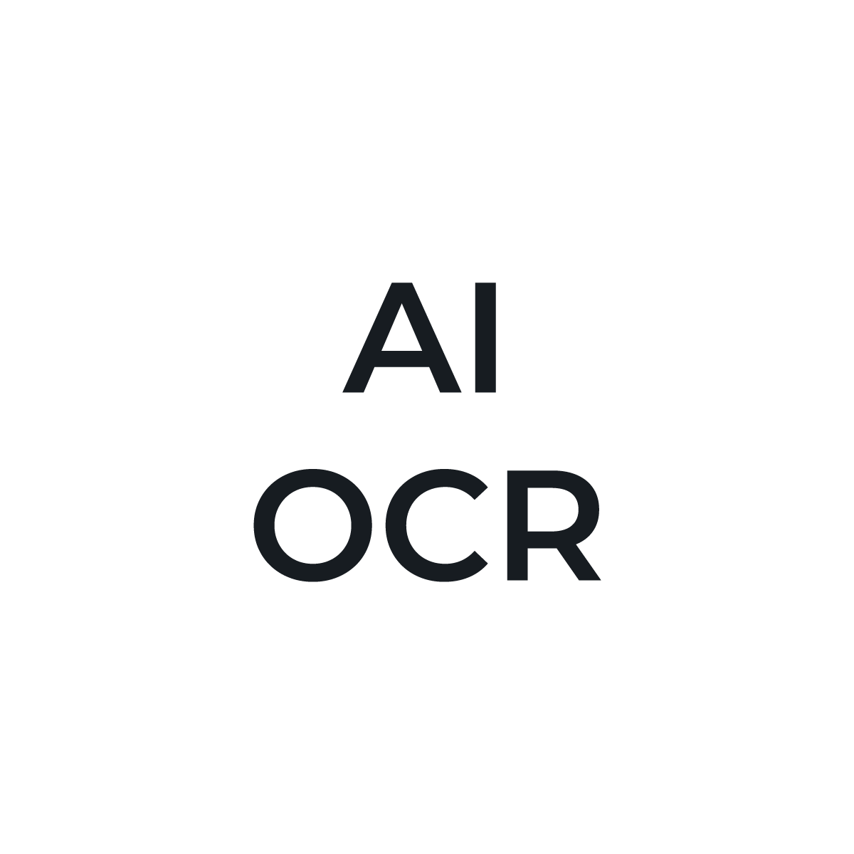 AI OCR