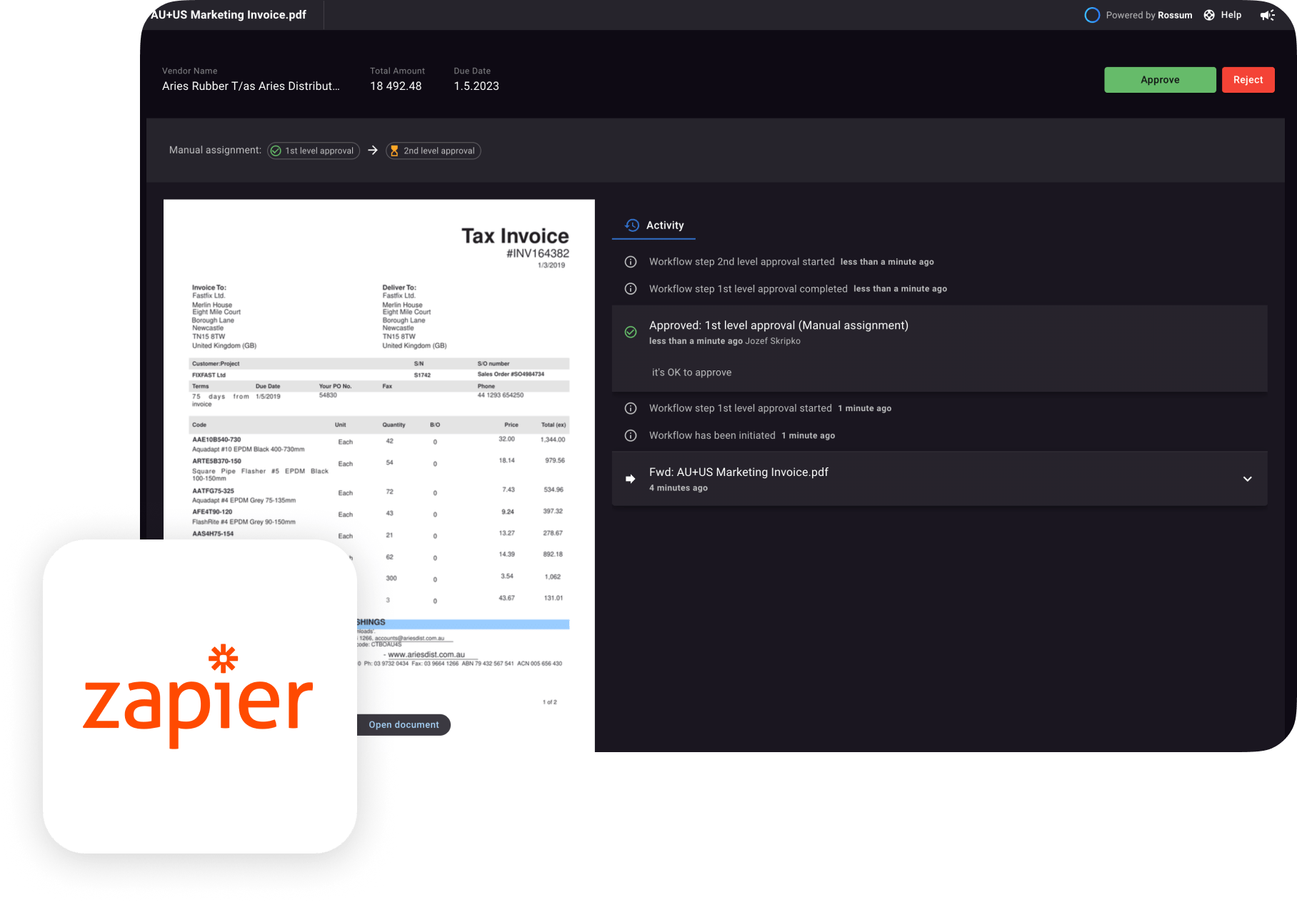 Zapier integration