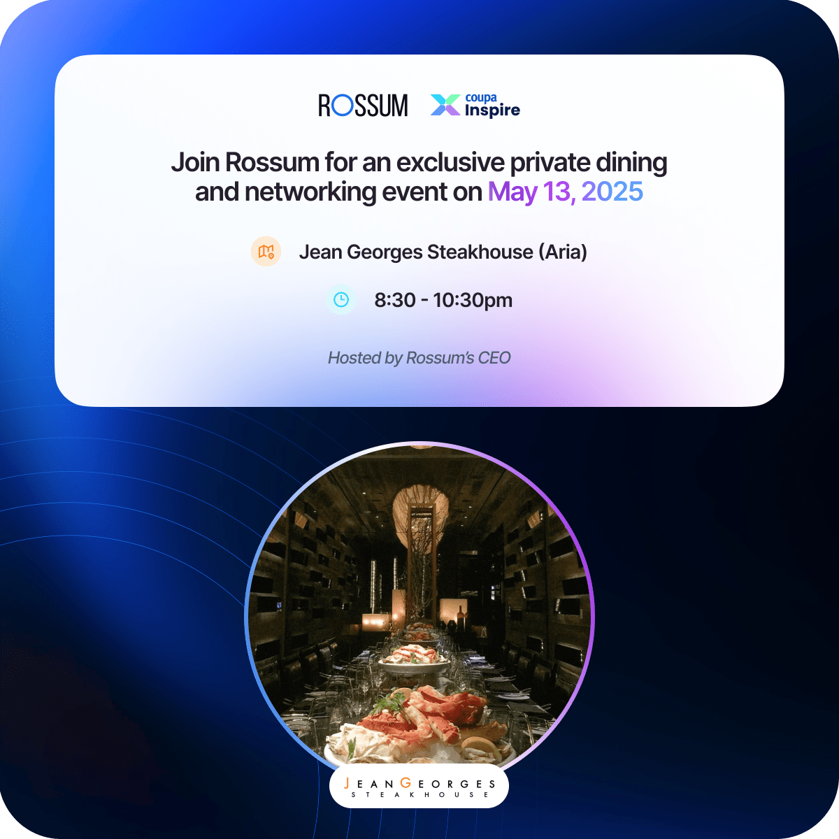 Rossum exec dinner