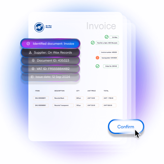 ingest and understand transactional documents