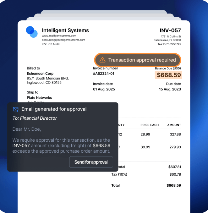 trigger automated comms and AI learning with AI document processing