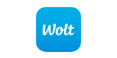 wolt logo centered