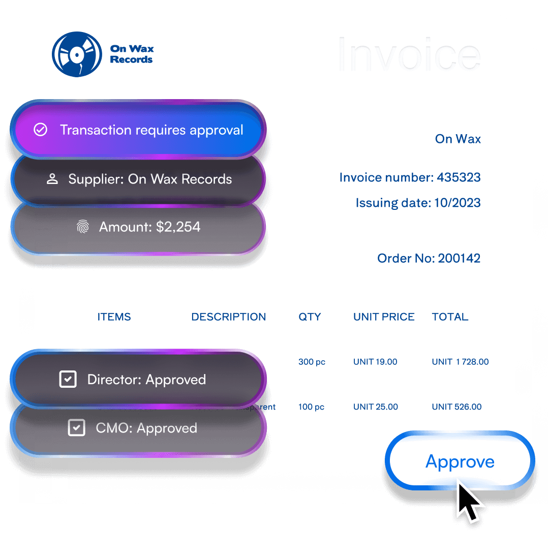 automate approvals for advanced accuracy